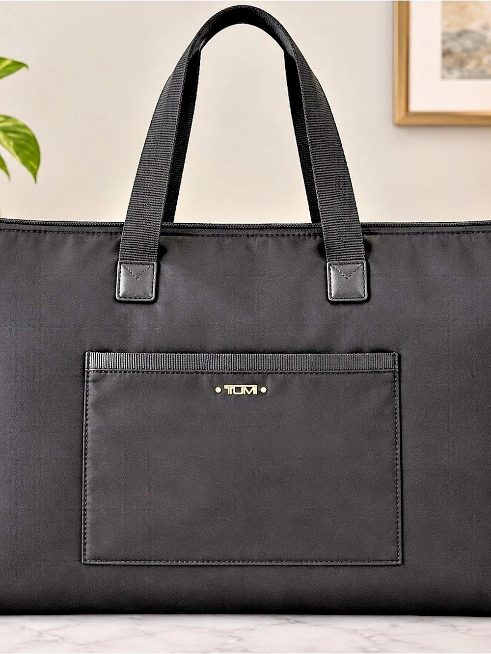 TUMI Voyageur Just In Case Tote Black Tote